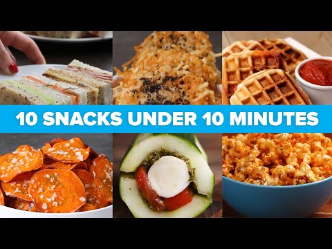 10 Snacks Under 10 Minutes