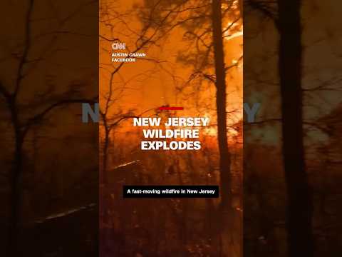 New Jersey wildfire explodes