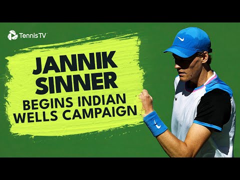 Clinical Jannik Sinner Dominates Kokkinakis 🔥 | Indian Wells 2024