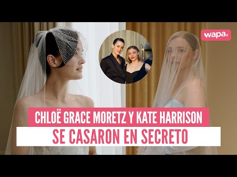Chloë Grace Moretz y Kate Harrison se casan tras siete años juntas