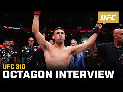 Vicente Luque Octagon Interview | UFC 310