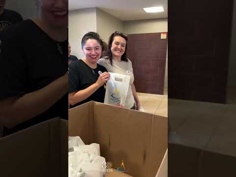 Ontem foi um dia especial de missão com a Catedral: saímos levando a luz da Palavra de Deus.