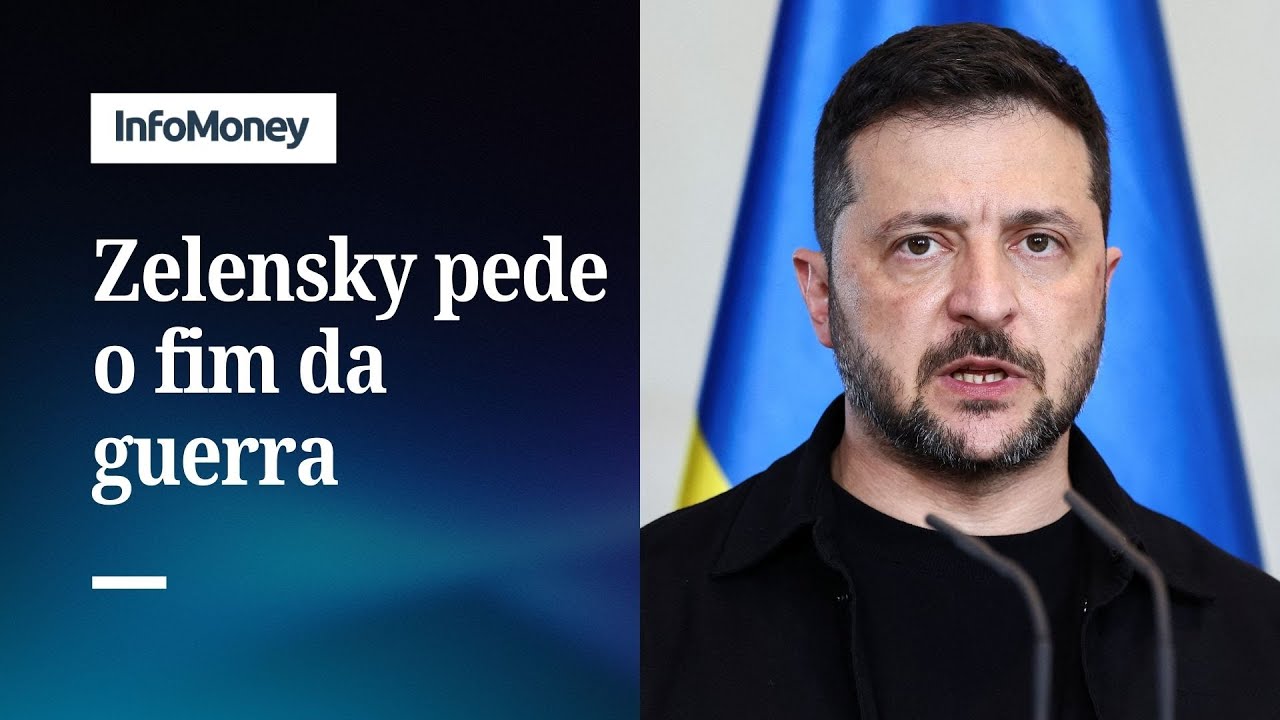 Zelensky afirma que é hora de acabar com a guerra | InfoMoney News