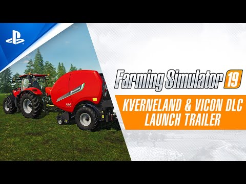 Farming Simulator 19 - Kverneland & Vicon DLC Launch Trailer | PS4