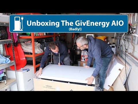 GivEnergy All-In-One Home Battery & Gateway Unboxing (ish)