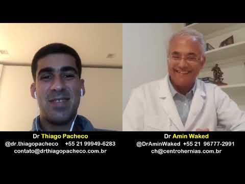 Cirurgia Hérnia Inguinal - Dr. Thiago Pacheco e Dr. Amin - Live 23/06/2020