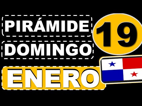 Pirámide de la Lotería de Panamá para Domingo 19 de Enero 2025 Decenas Suerte Sorteo Dominical Hoy