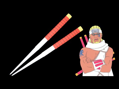 Como hacer una Espada de Papel - killer bee's - Naruto - origami