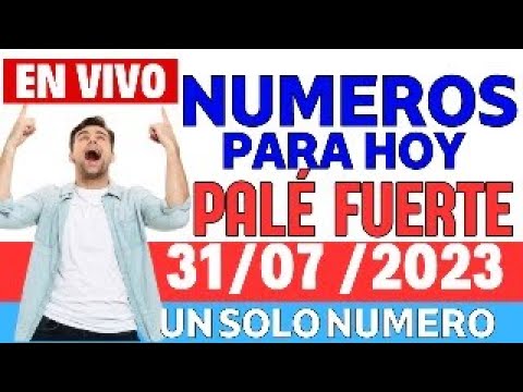 NUMEROS FUERTES PARA JUGAR EN TODAS LAS LOTER1AS HOY 31 DE JULIO 2023 | números para ganar