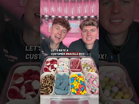 🍬😋Let’s rate a customer’s Custom Snackle Box! Thanks Emily!😋🍬 #shorts