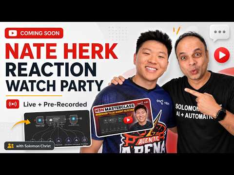 Nate Herk Reaction Watch Party, n8n Tips and Tricks, 12 Claude Code Features? APIs, STORM + MORE