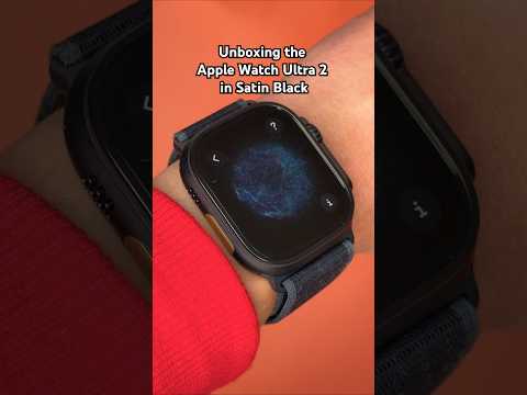 Unboxing Apple’s New Satin Black Apple Watch Ultra 2