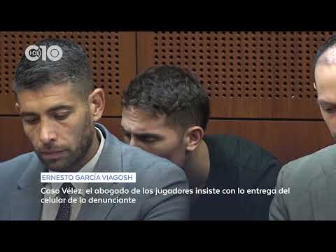Caso Vélez: el abogado de los jugadores insiste con la entrega del celular de la denunciante