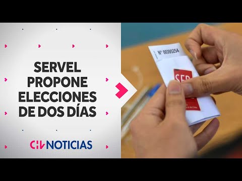 Por regreso del voto obligatorio: Servel propone elecciones en dos días - CHV Noticias