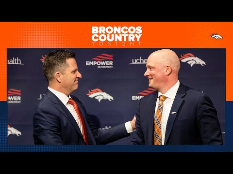 Paton’s plans for building a roster around Nathaniel Hackett’s offense | Broncos Country Tonight video clip