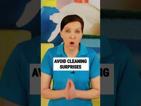 Set Expectations Before Your House Cleaner Starts #cleaning #housecleaning
