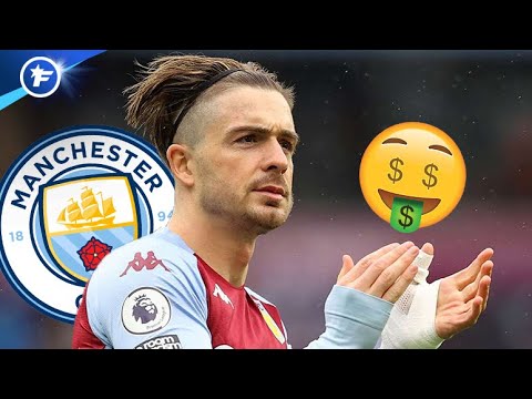 Les chiffres fous du transfert de Jack Grealish à Manchester City | Revue de presse