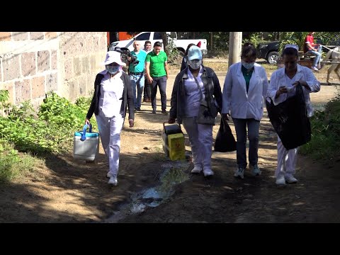 Barrio La Curva de Managua se inmuniza contra la Covid-19