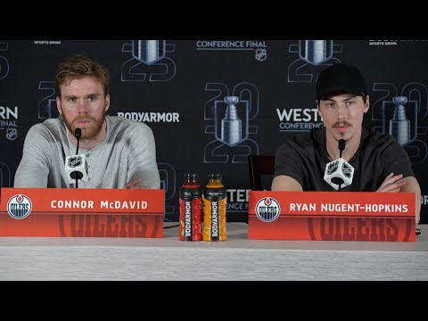 RAW | Connor McDavid, Ryan Nugent-Hopkins 05.22.25
