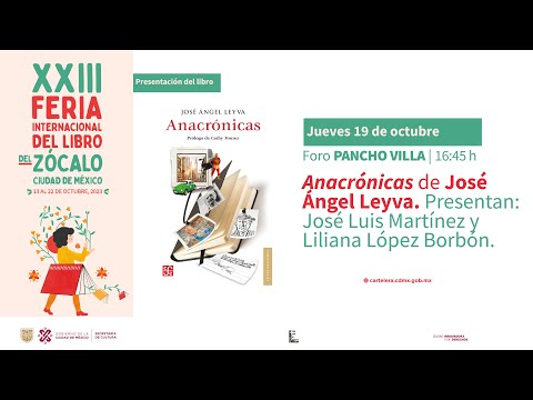 Anacrónicas de José Ángel Leyva.