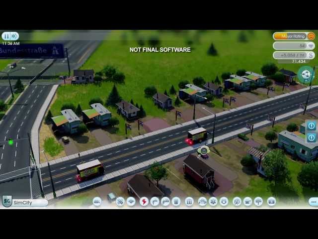 Simcity - Gameplay Footage