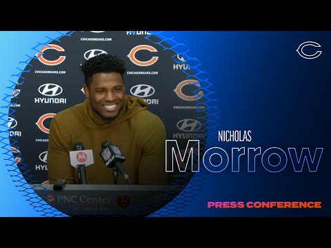 Nicholas Morrow: 'It all starts with effort' | Chicago Bears video clip