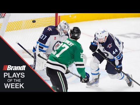 Stars Marchment Stuns Jets With Insane Spin & Snipe | NHL Plays Of The Week