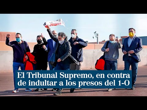 El Tribunal Supremo, en contra de indultar a los presos del 1-O