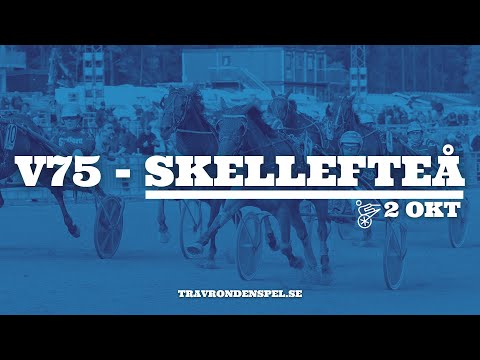 V75 tips Skellefteå | Tre S - Bästa jackpottspiken!