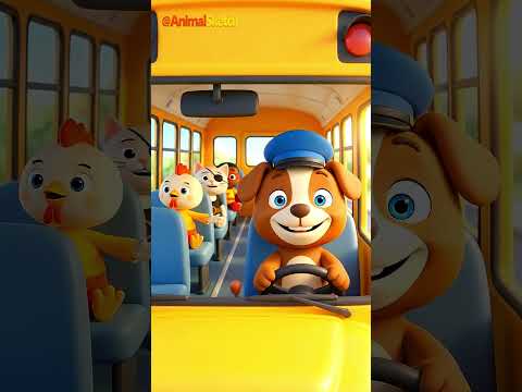 The Wheels On The Bus Song!🚍🚏 #nurseryrhymes​