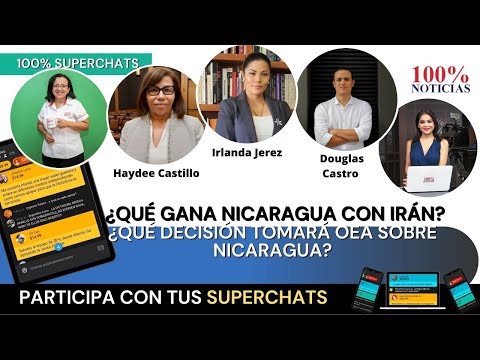 ¿Qué gana Nicaragua con Irán? ¿Qué decisión tomará OEA sobre Nicaragua?