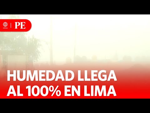 Humedad llegó casi al 100 % en algunos sectores de Lima | Primera Edición | Noticias Perú
