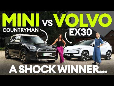 The best electric MINI yet? New MINI Countryman vs Volvo EX30 | Electrifying