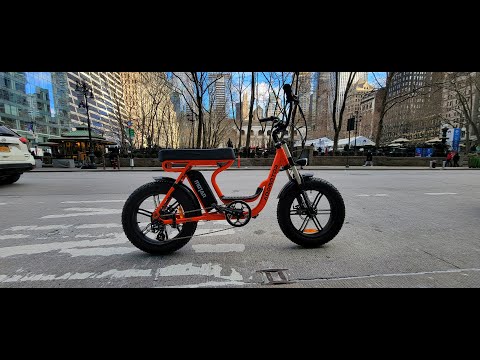 Addmotor MOTAN M-66 R7 Review - Step-Thru Moped Style Ebike