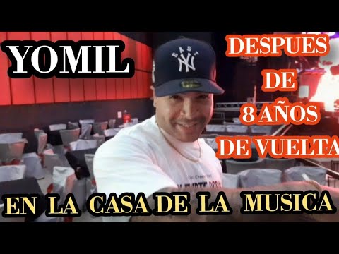 YOMIL EN LA CASA DE LA MUSICA  HABANA  DESPUES DE 8 AÑOS