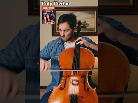You Won’t Believe This Movie Theme Played on Cello 😱 | Misirlou (Pulp Fiction) #movie #music