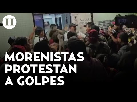 Pelea en Congreso de Campeche deja 20 diputados detenidos