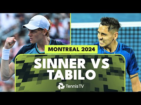 Jannik Sinner Takes On Alejandro Tabilo 🤝 | Montreal 2024 Highlights