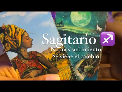 SAGITARIO | ACEPTA EL CAMBIO QUE DIOS TE DARÁ. UNA OPORTUNIDAD AMOROSA? EL PASADO VIGILÁNDOTE MIRA