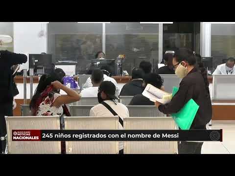 RENAP registra la inscripción de 245 niños con el nombre de ''Messi''