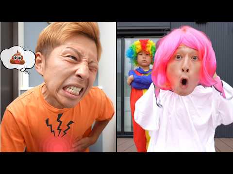 【Funny Dad🕺🌈】 Yoshipapa's funny video🥳🥳🥳#longvideo#よしパパ#baby #dad#happening#cute