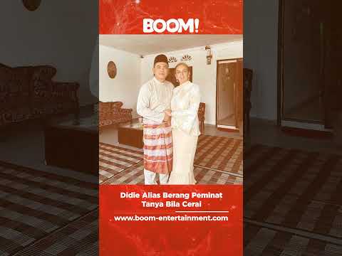 Didie Alias Berang Peminat Tanya Bila Cerai. #boom #boomentertainment #didiealias #tiktoklivedidie