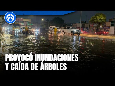 Intensas lluvias dejan severas afectaciones en Coacalco, Tultitlán y Ecatepec