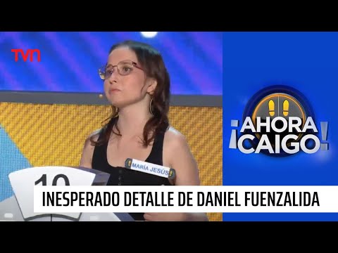 El inesperado detalle de Daniel Fuenzalida con participante de Ahora Caigo