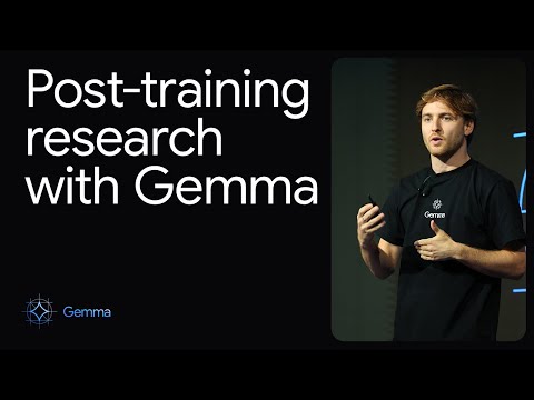 Demo: Post-training research with Gemma