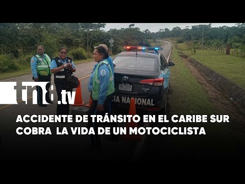 ¡Accidente fatal en el Caribe Sur! Motociclista pierde la vida en trágico choque