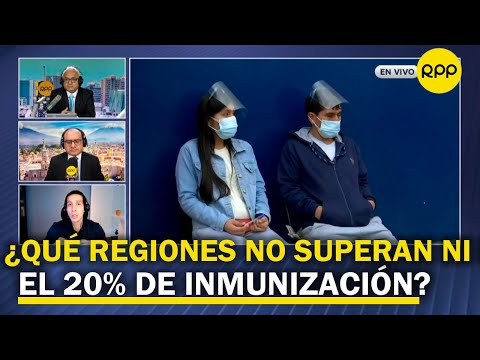 Rodrigo Parra: Tacna y Callao tienen su población al 46% de inmunización completa