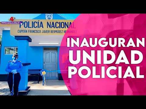Inauguran unidad policial en comunidad Los Brasiles, municipio de Mateare