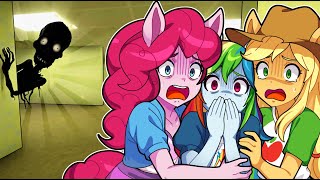 Elas estão PRESAS no BACKROOMS! - My Little Pony vr