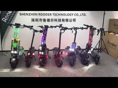 Fat Tire Off Road 11inch 52V 6000W Hot Selling Electric Scooter Rooder r803o17 US eScooter for sale